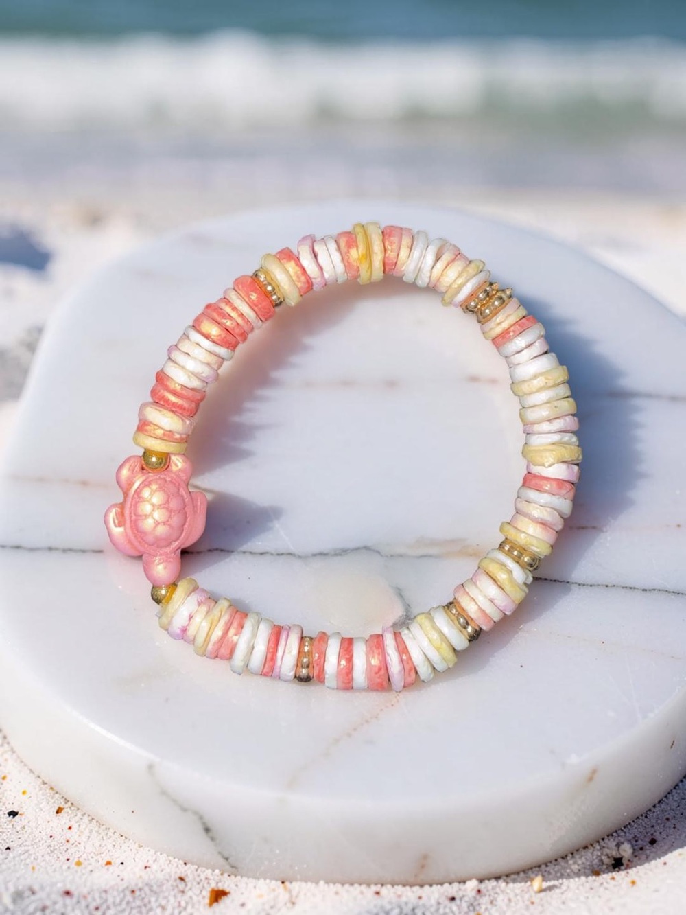 Colorful shell bracelet 🐚